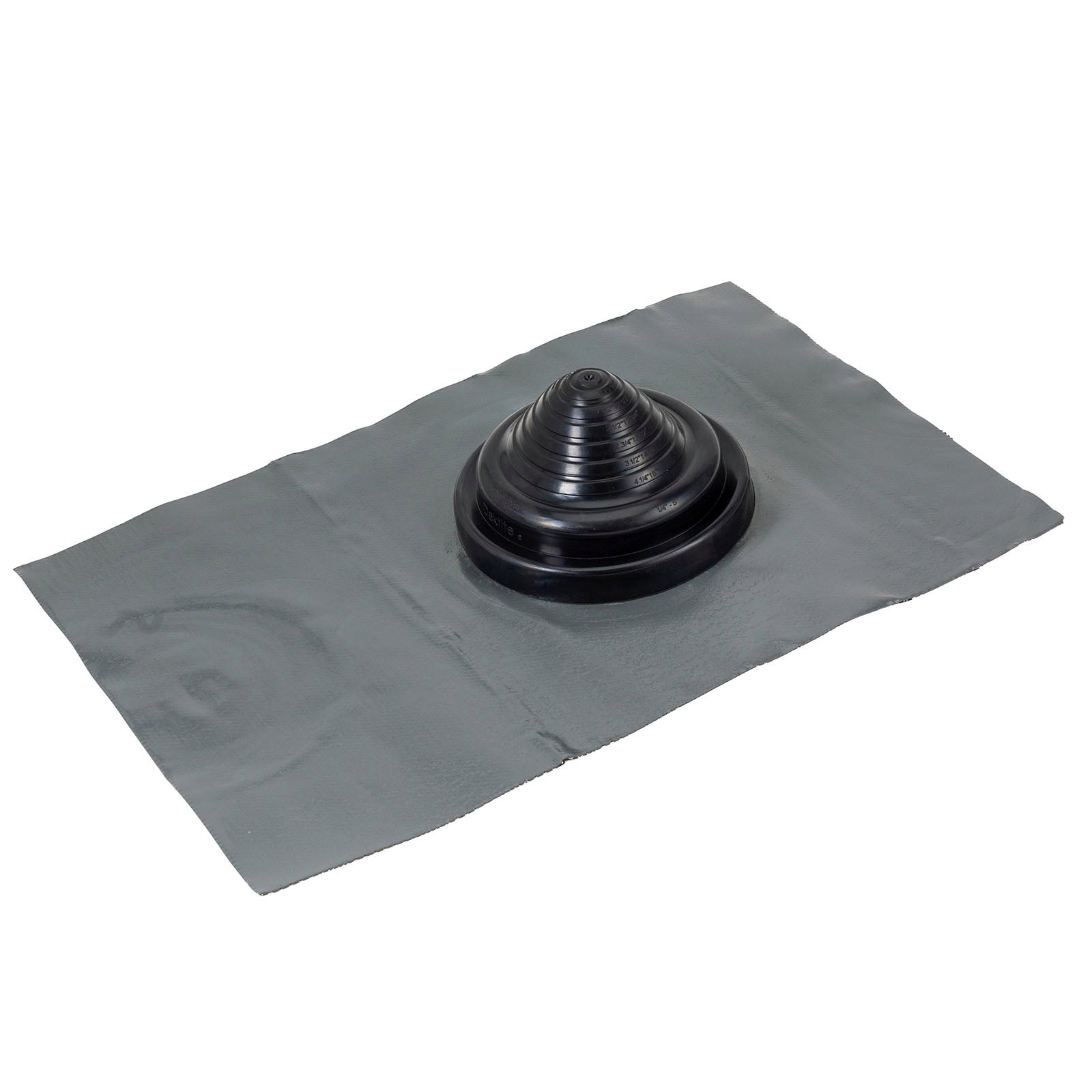 Deks 5-127mm Grey Black EPDM Rubber Rapid Flash Dektite Roof Flashing