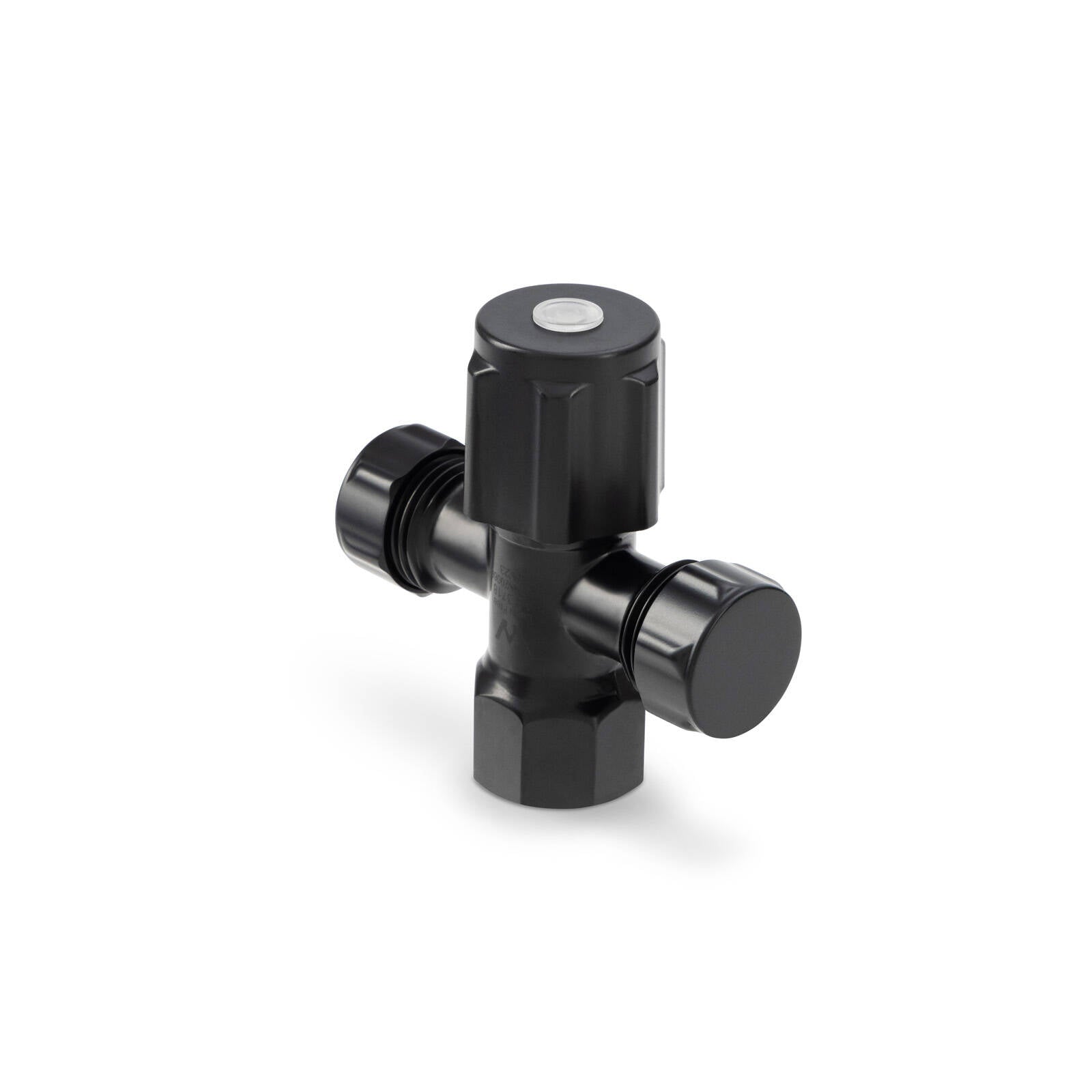 Brasshards 15 x 15mm Matt Black Lead Free 2 Way Cistern Tap