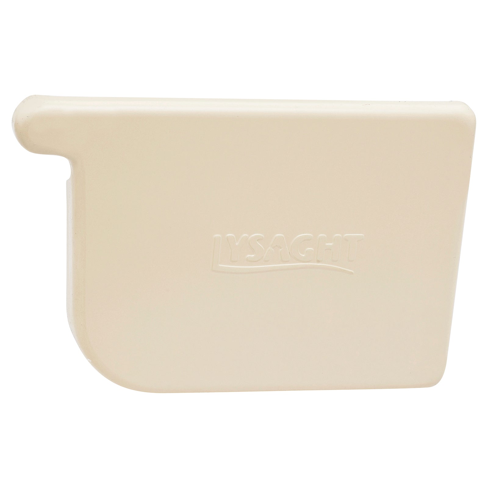 COLORBOND 115mm Classic Cream RH Quad Gutter Stop End Steel