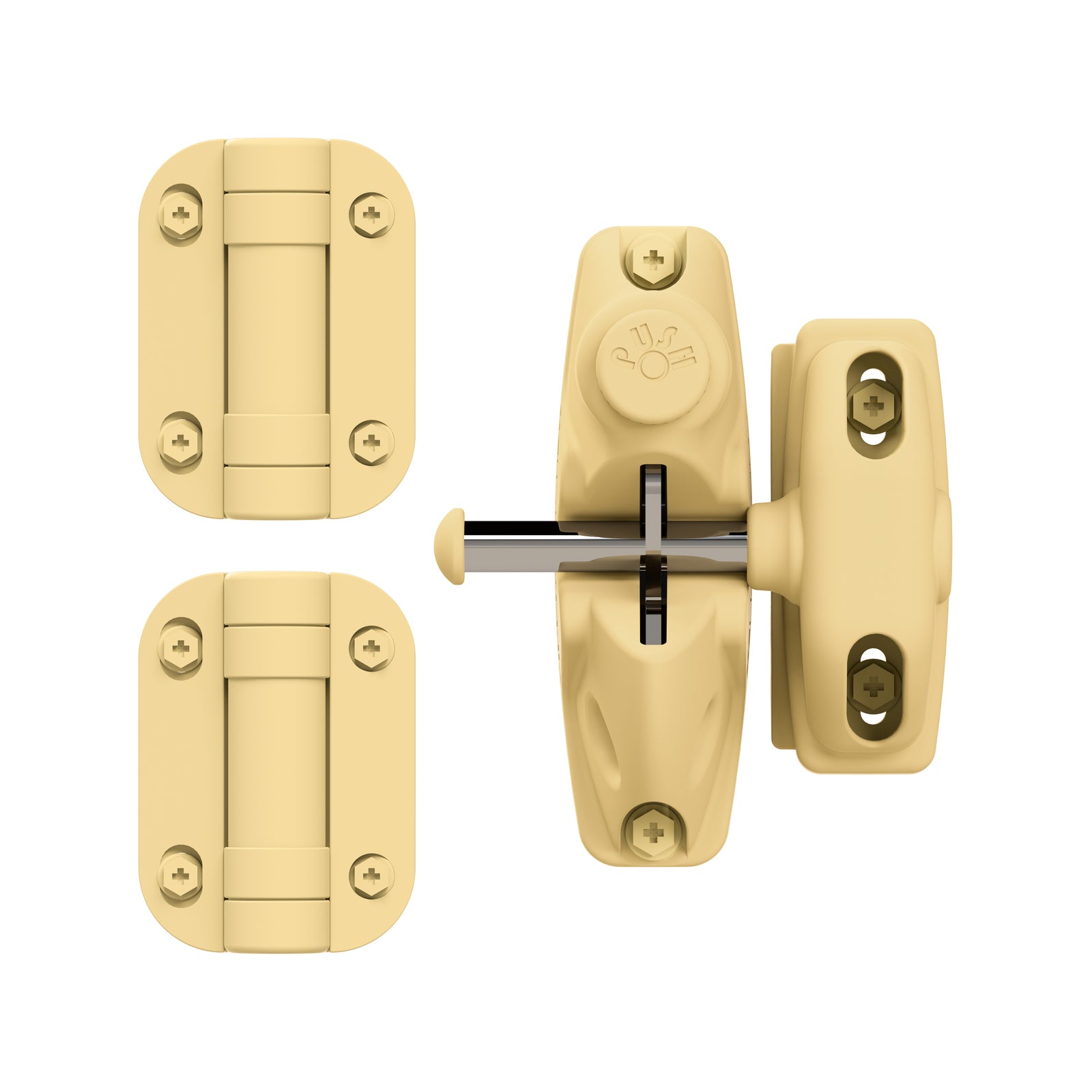 ProtectorAl G8Safe Domain Double-Sided Gravity Latch & Adjustable Hinges Gate Kit