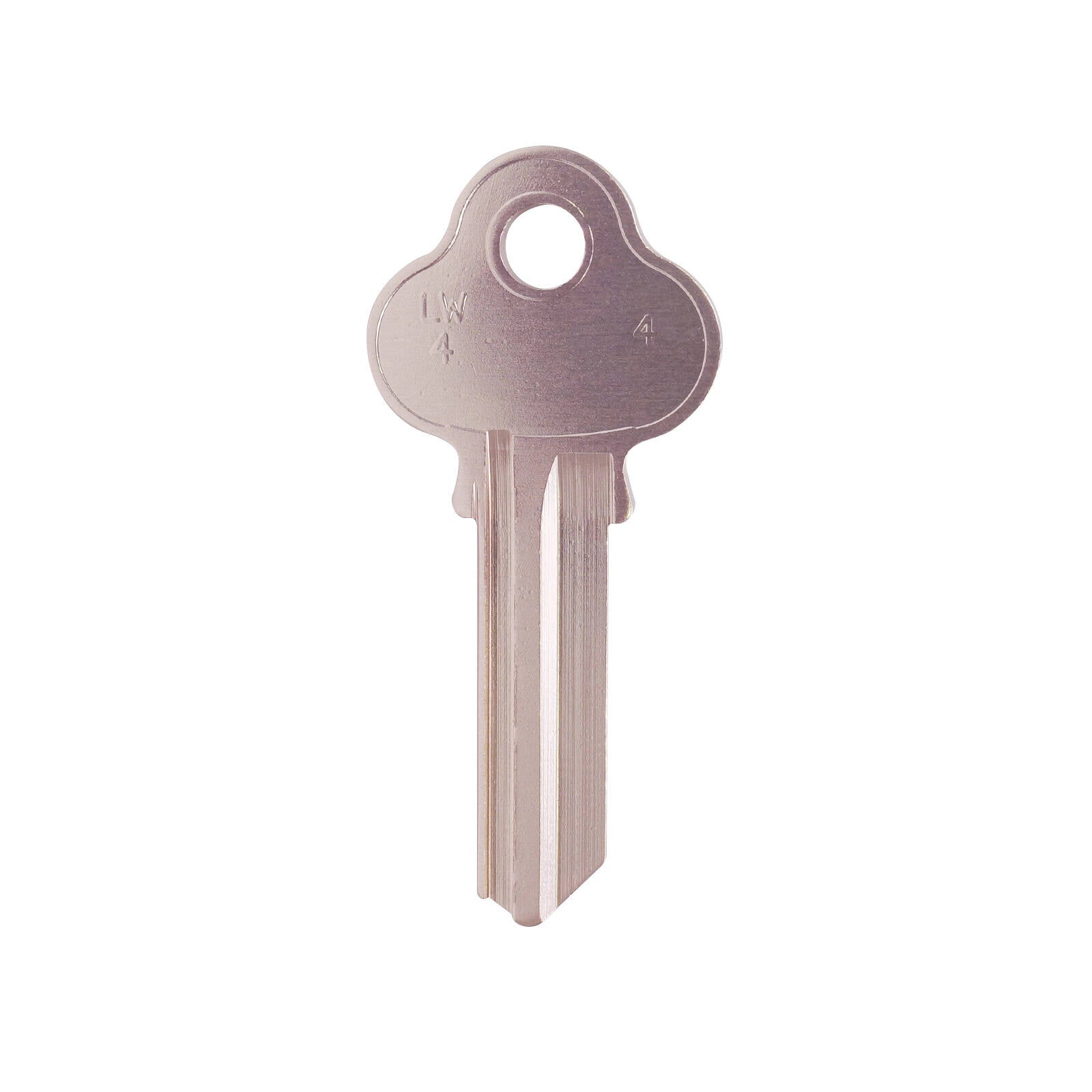 EHI LW4 Rose Gold Blank Key, Aluminium Titanium Alloy, for Key Cutting