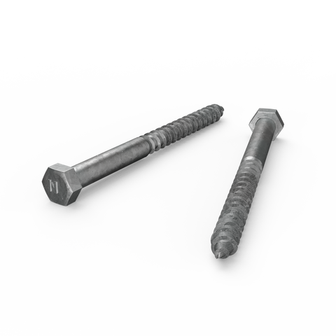Zenith M12 Hex Head Coach Screws - 150mm - Hot Dip Galvanised - Heavy-Duty - SuperSaverAU - view 1