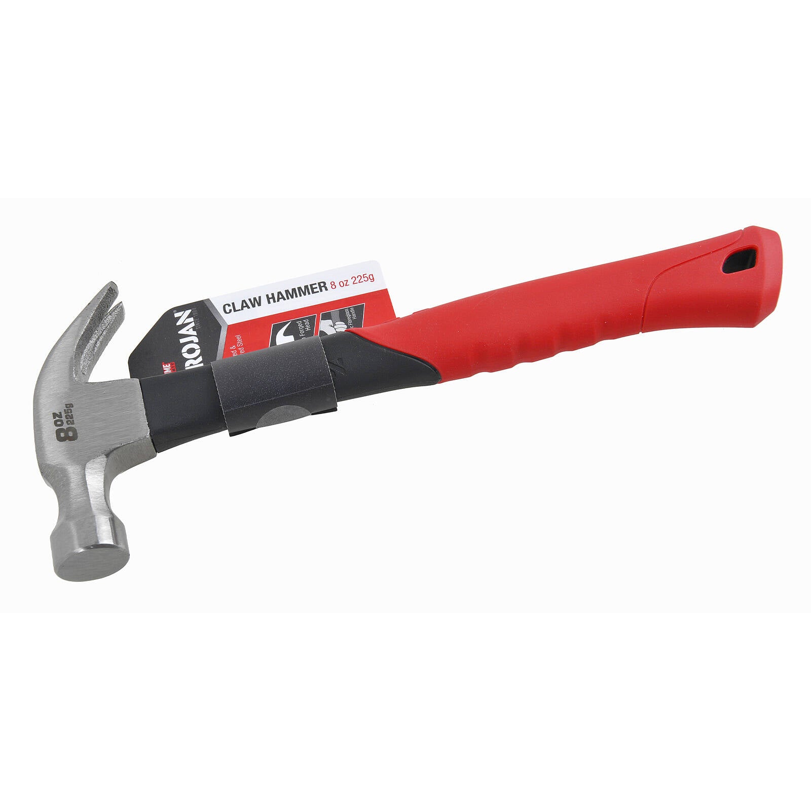 Trojan 8oz 225g Fibreglass Claw Hammer