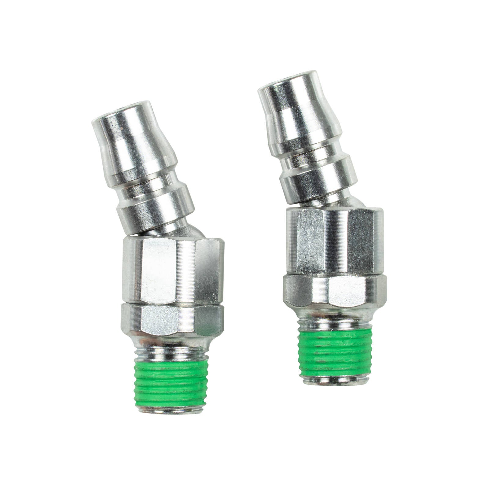 JFLEX Swivel Adaptor 1/4" BSP Male - Nitto Equivalent - 2 Pack