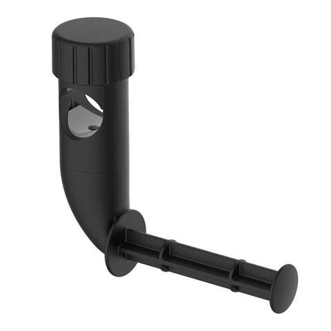 evekare 32mm Matte Black Toilet Roll Holder
