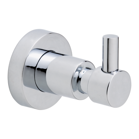 tesa Loxx Self-Adhesive Chromed Metal Bathrobe Hook