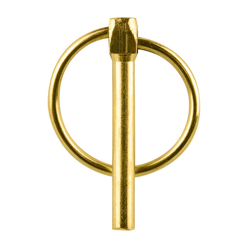 Pinnacle 6mm Yellow Zinc Plated Steel Lynch Pin - 2 Pack