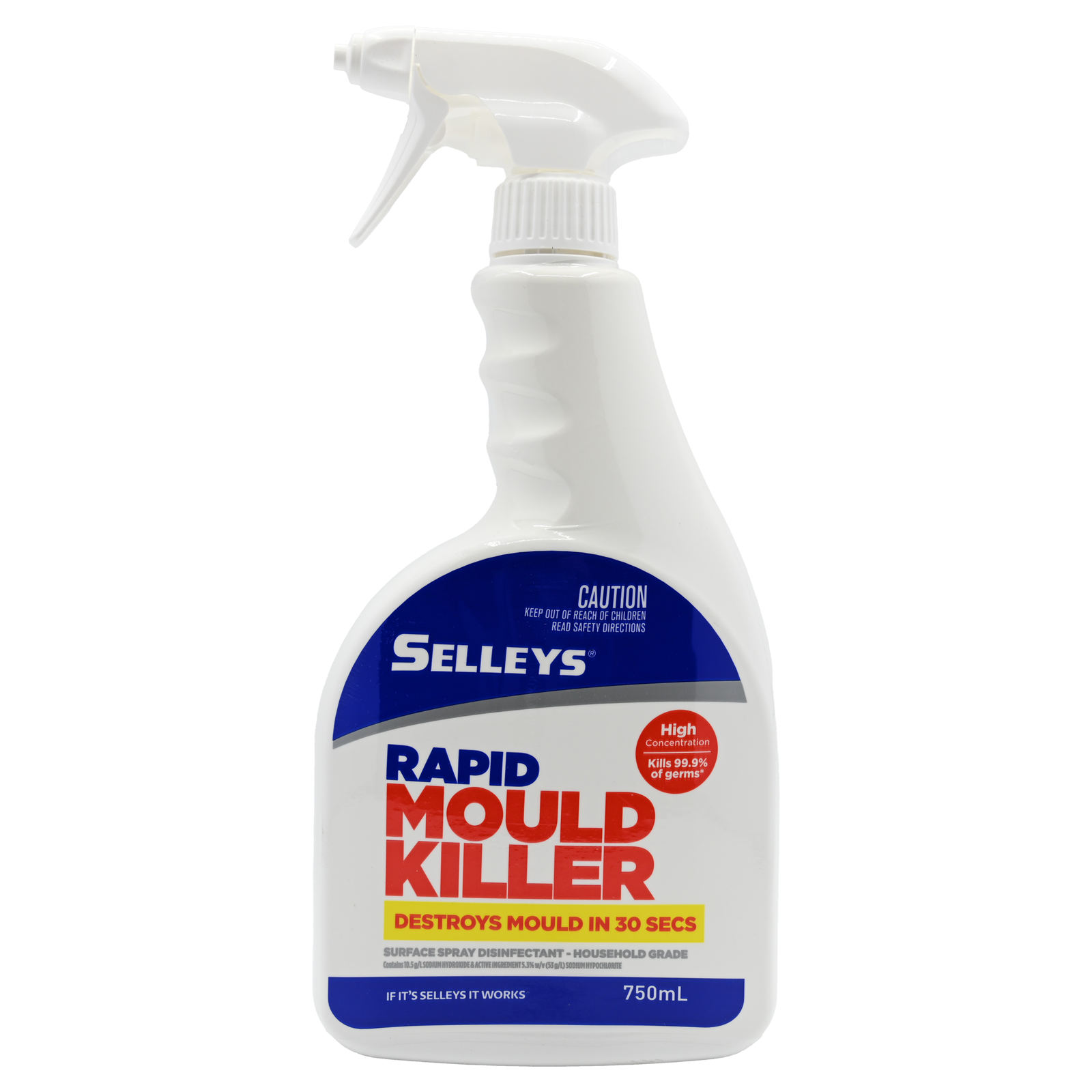 Selleys 750ml Rapid Mould Killer Remover Spray