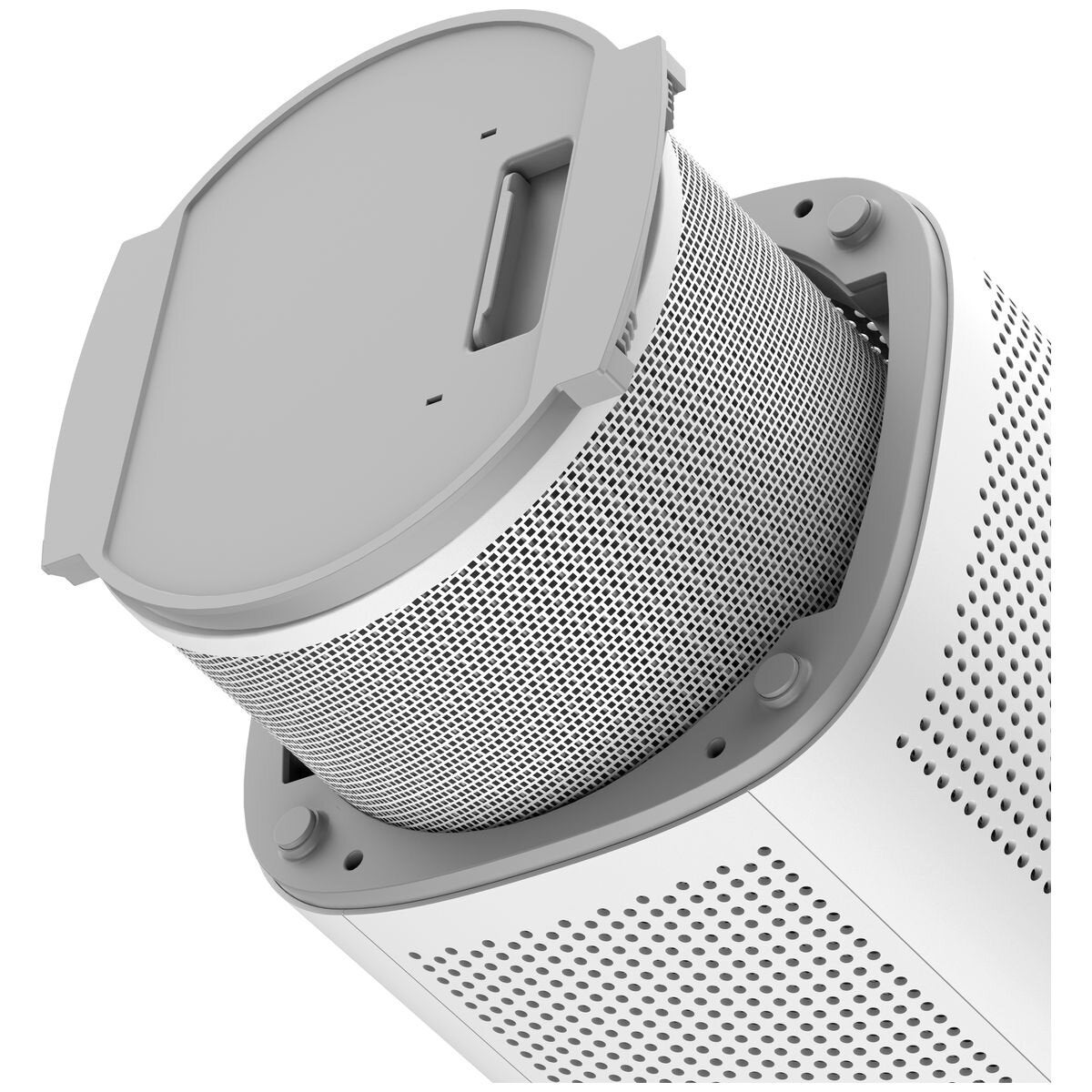 Ionmax 4-Stage HEPA Air Purifier - Wi-Fi App Control, Ioniser and PM2.5 Monitoring - White - ION350