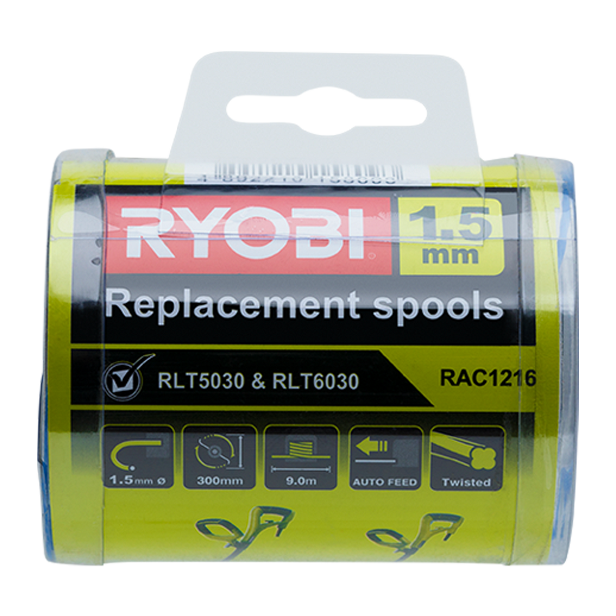 Ryobi Replacement Spools - 1.5mm - Twist Line - 3 Pack - SuperSaverAU - view 4