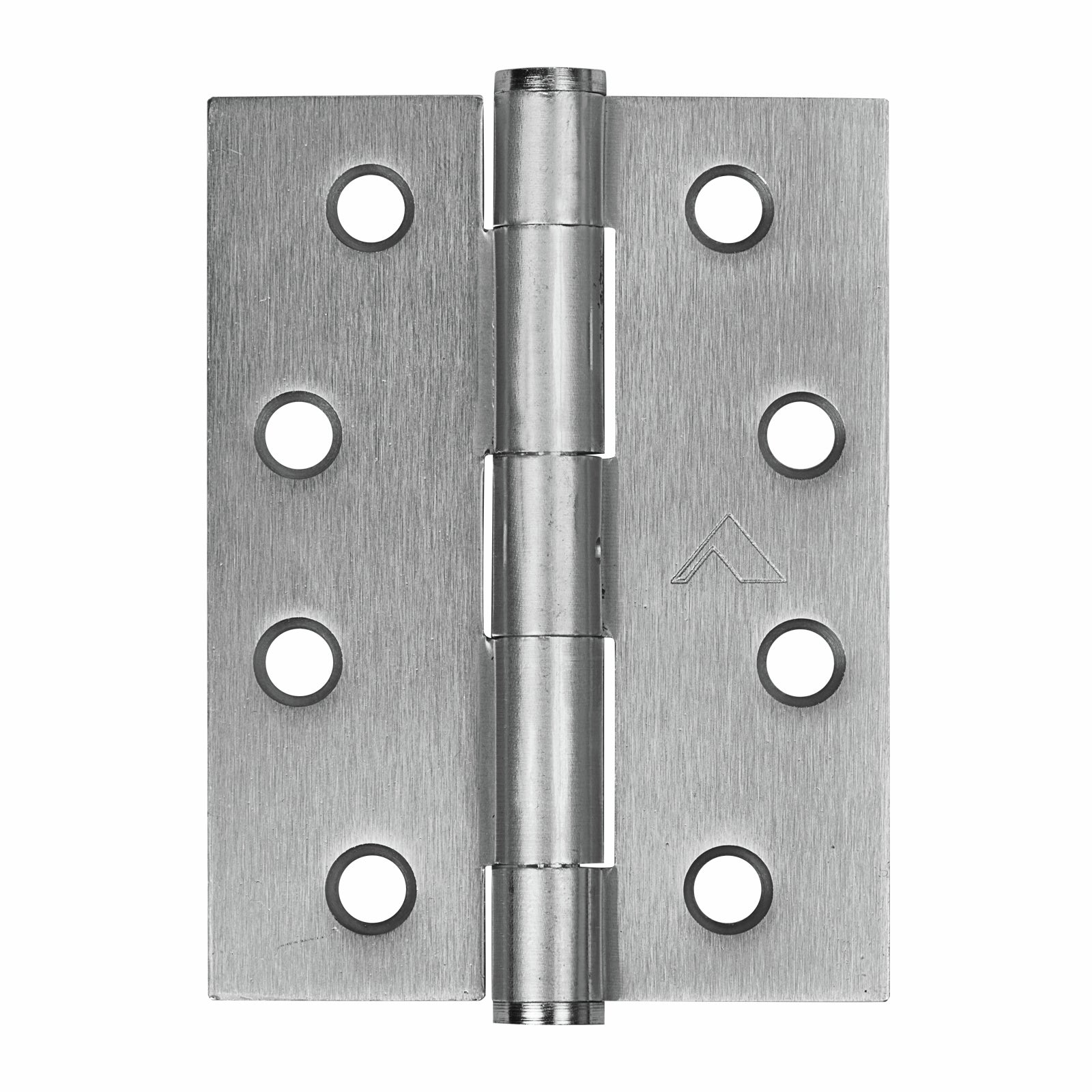 Pinnacle 100mm Satin Chrome Fixed Pin Butt Hinge - Single