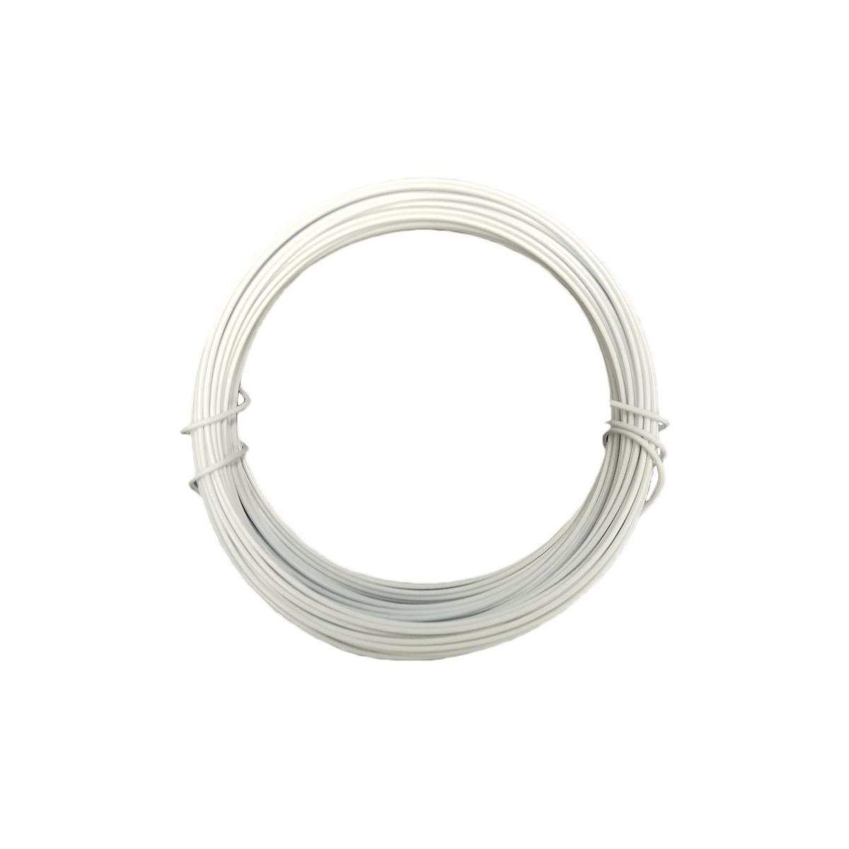 Everhang 10m White Steel Picture Hanging Hobby Wire