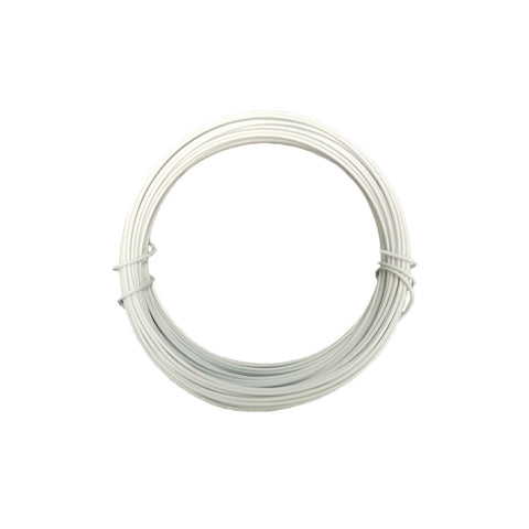 Everhang 10m White Steel Picture Hanging Hobby Wire