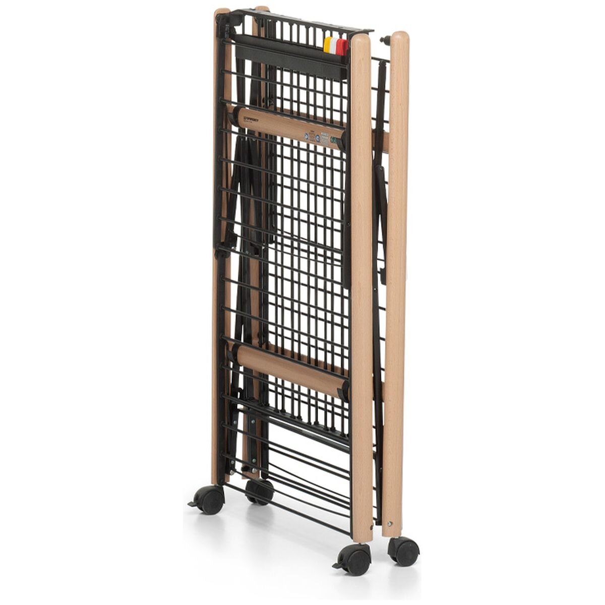 Foppapedretti Gulliver 4.0 Clothes Airer - 27m Drying Line, FSC-Certified Wood Frame, Natural - F9900420803