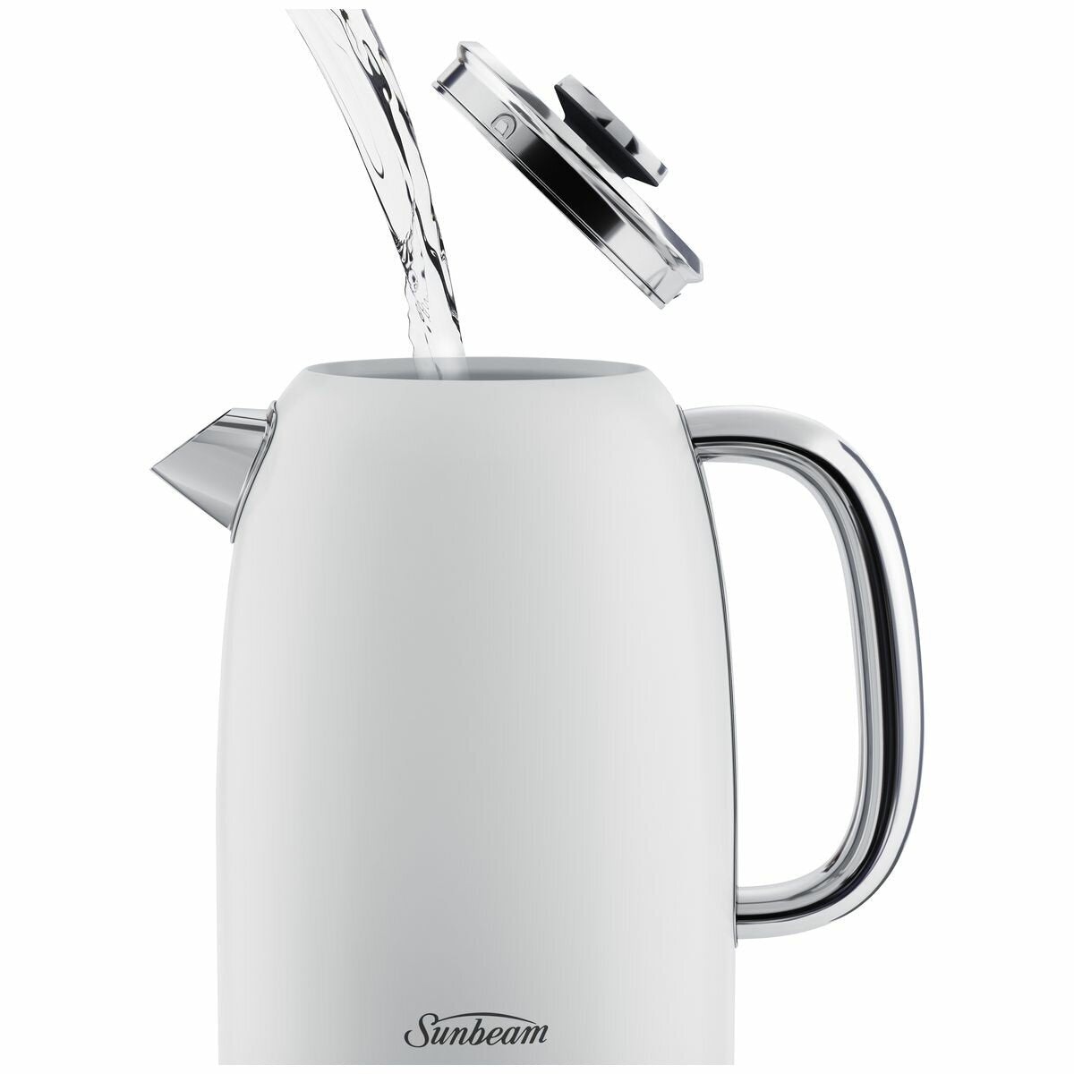 Sunbeam Alinea Select 1.7L Kettle - White, 5 Temperature Settings, Rapid Boil - KE2800W