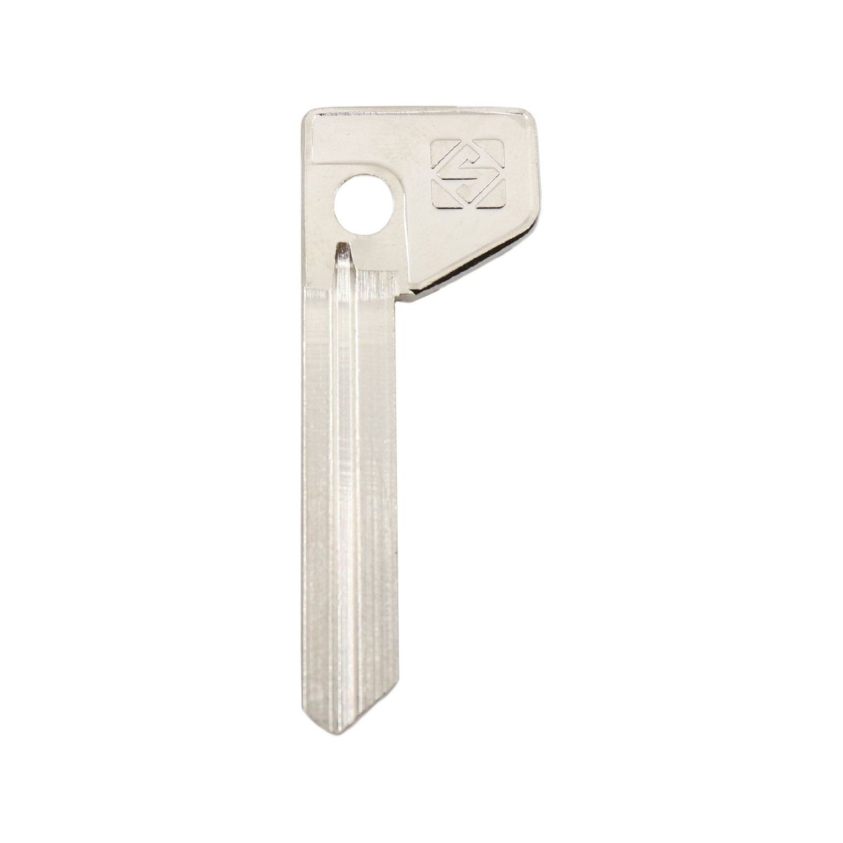 Ehi LW21R Silver Blank Key - Nickel Plated Brass - Key Cutting Solution - SuperSaverAU - view 2