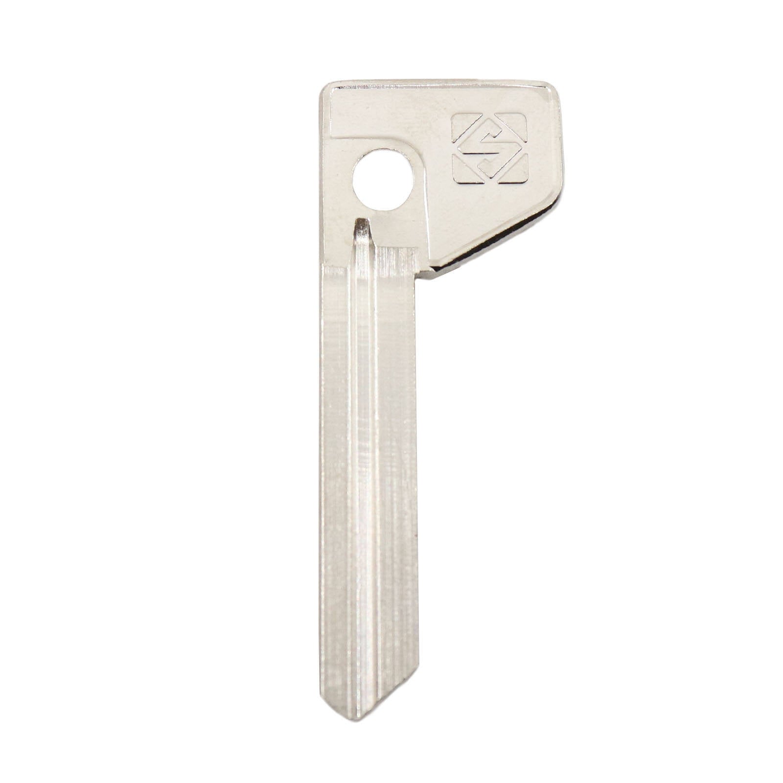 EHI LW21R Silver Blank Key 60mm Nickel Plated Brass