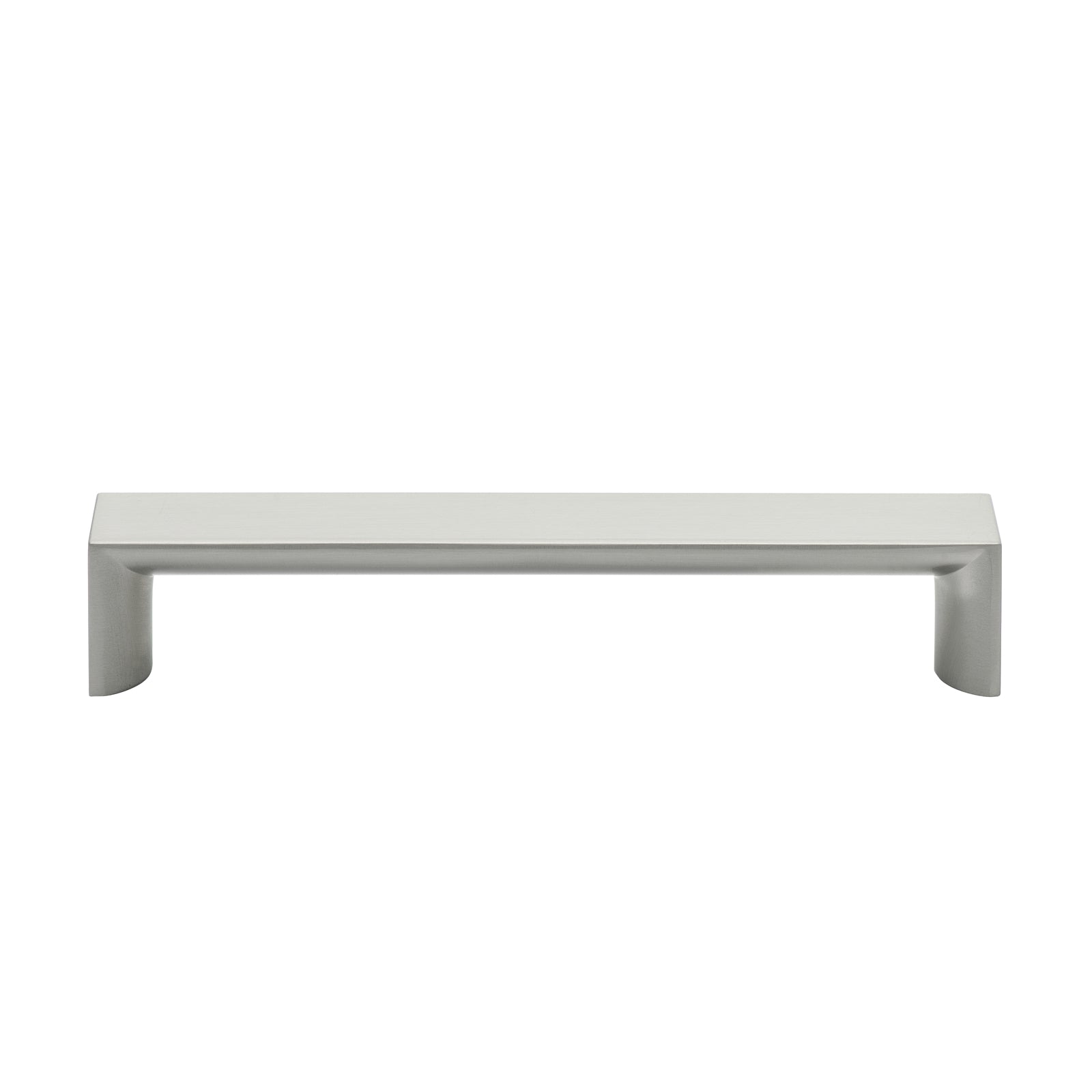 Prestige 128mm Brushed Nickel Half Round and Square Handle - Zinc Alloy, Cabinet
