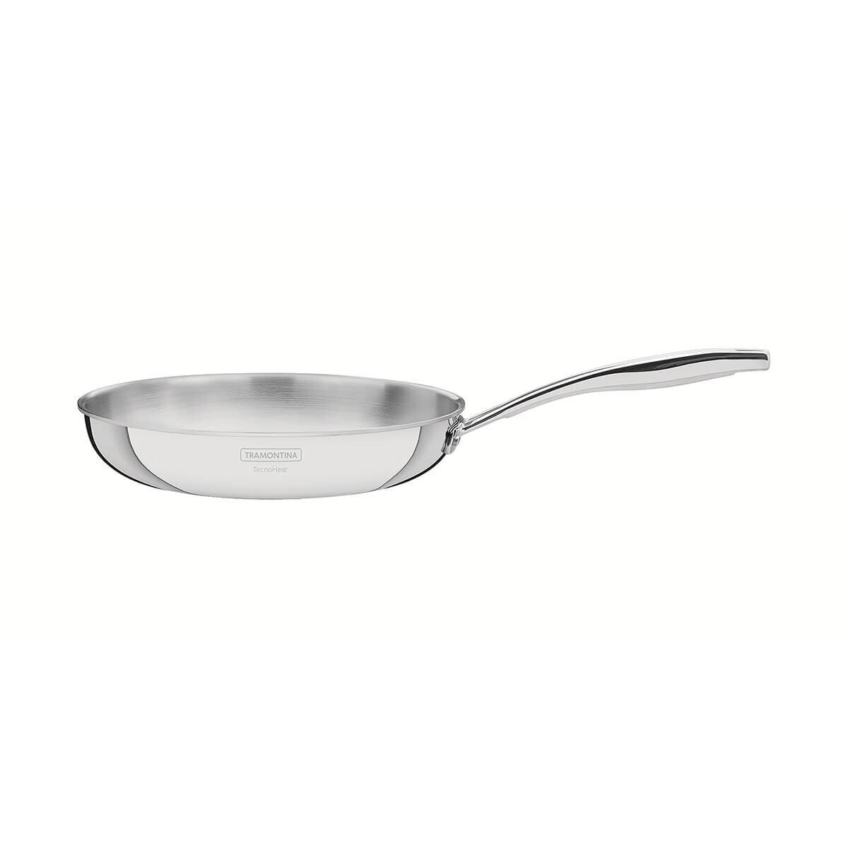 Tramontina Grano 20cm Stainless Steel Frying Pan - Tri-Ply Clad - Induction Compatible - 62155200