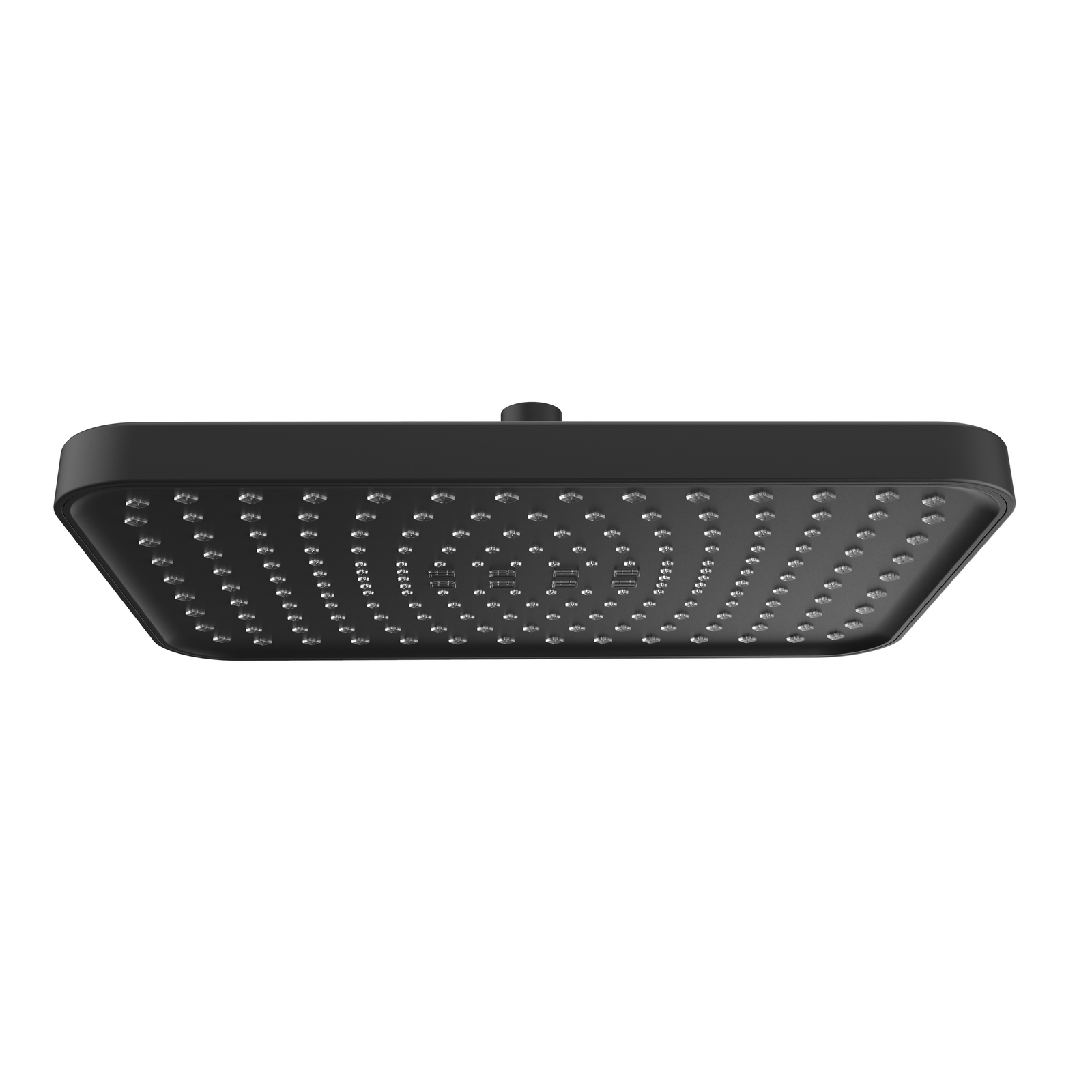 Mondella Matte Black Rococo Rectangular Rain Shower Head 300mm 9L/min WELS 3 Star