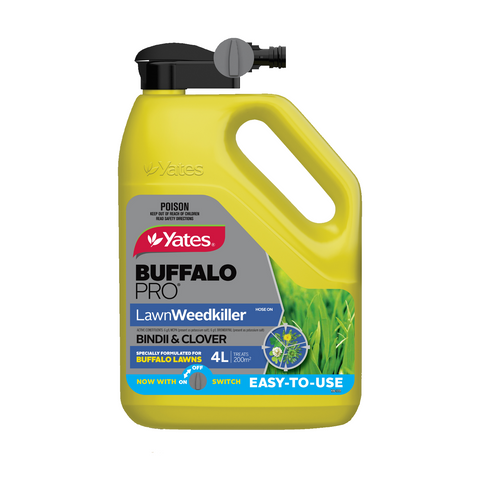 Yates 4L BuffaloPro Hose On Lawn Weed Killer - Ready to Use, 200m2