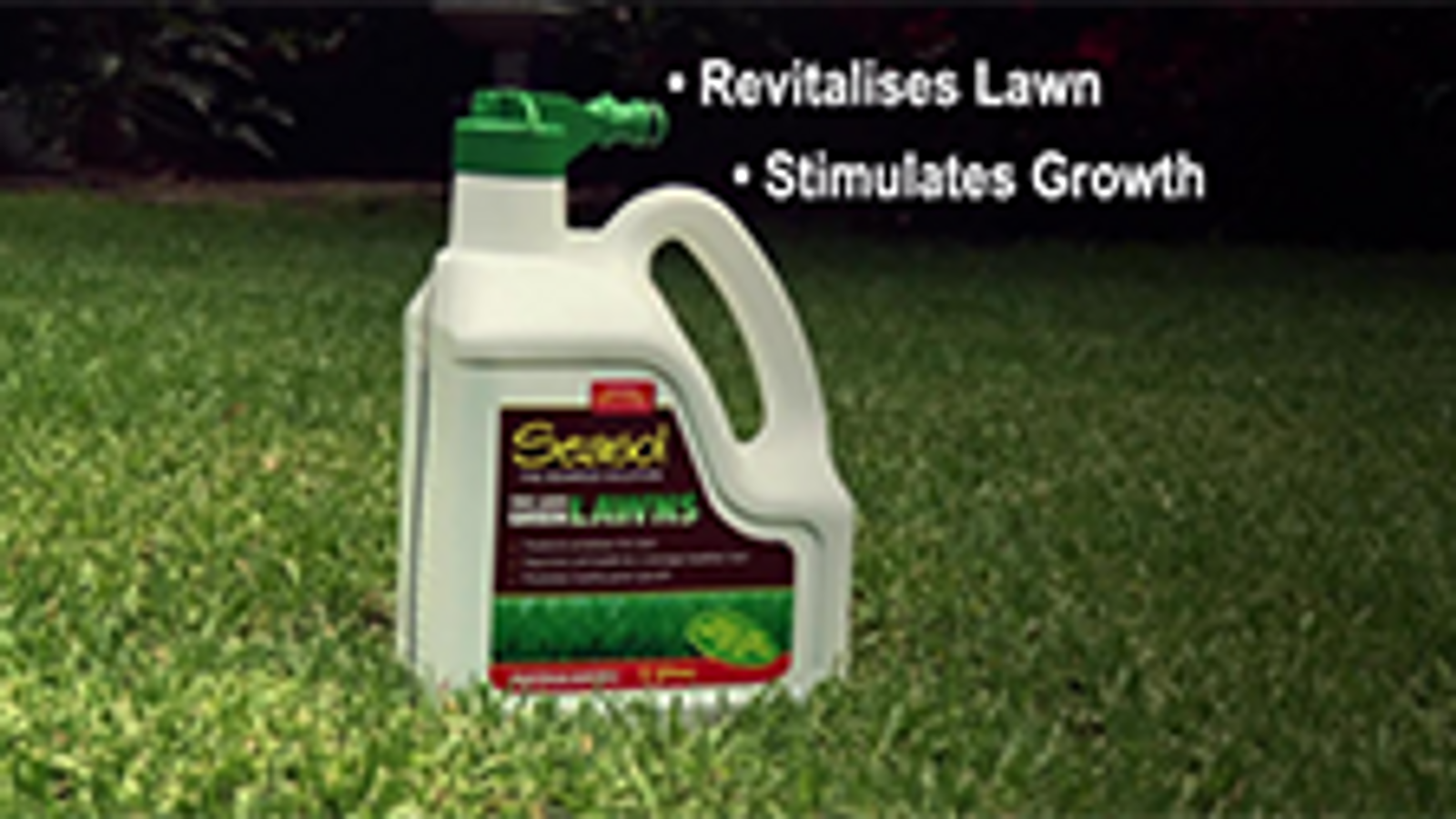 Seasol 2 x 2L Ready To Use Lawn Fertiliser Twin Pack with Wetting Agent, Covers 200sqm