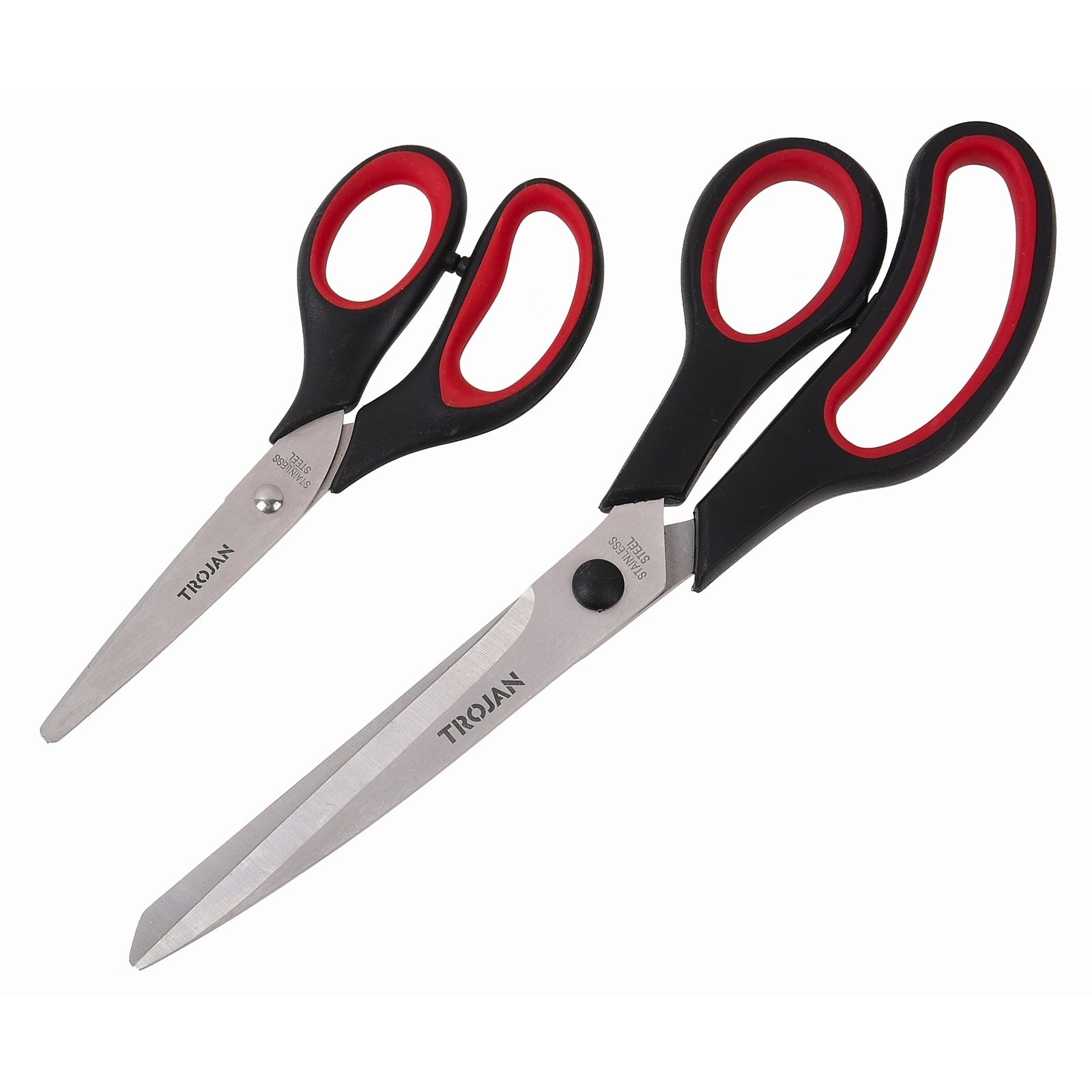 Trojan General Purpose Scissors 155mm & 230mm - 2 Pack