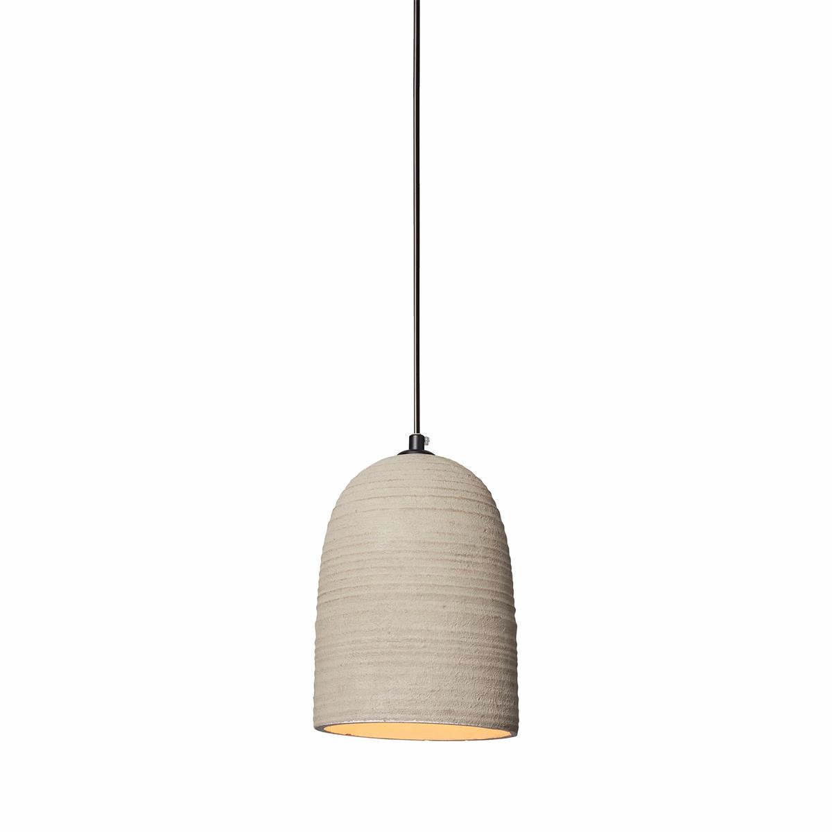 Home Design Crudo Concrete Pendant Light 153mm Hardwired Indoor E27 46356