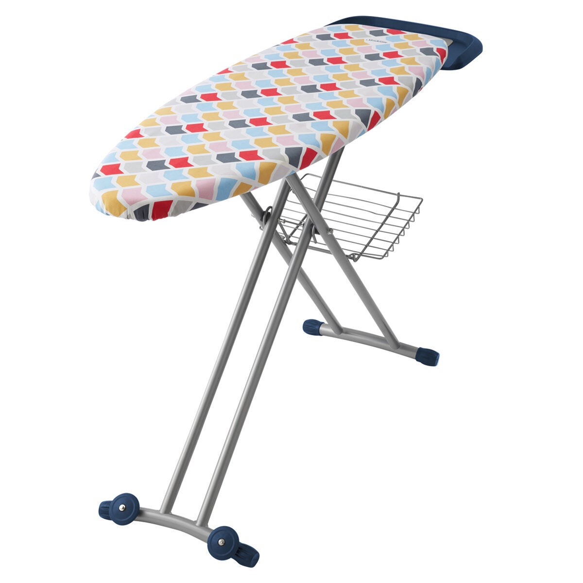 Sunbeam Couture Ironing Board - Retractable Iron Rest, Padded Cotton Cover, Adjustable Height - SB8400