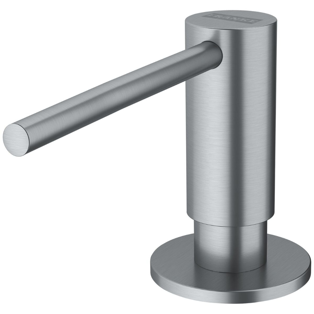 Franke Atlas Soap Dispenser - Stainless Steel Finish, 80mm High, 1 Year Warranty - SD084SS