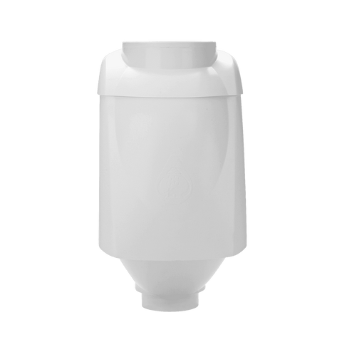 Rain Harvesting Leaf Eater Ultra Rain Head 90mm - White UPVC Downpipe Filter