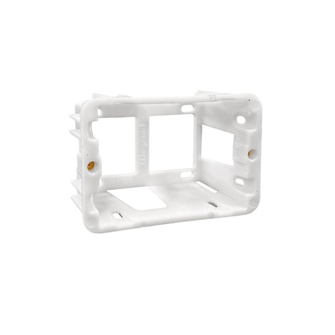 HPM Universal Flush Mount Mounting Box - 110mm x 180mm x 45mm - Durable Plastic - SuperSaverAU - view 1