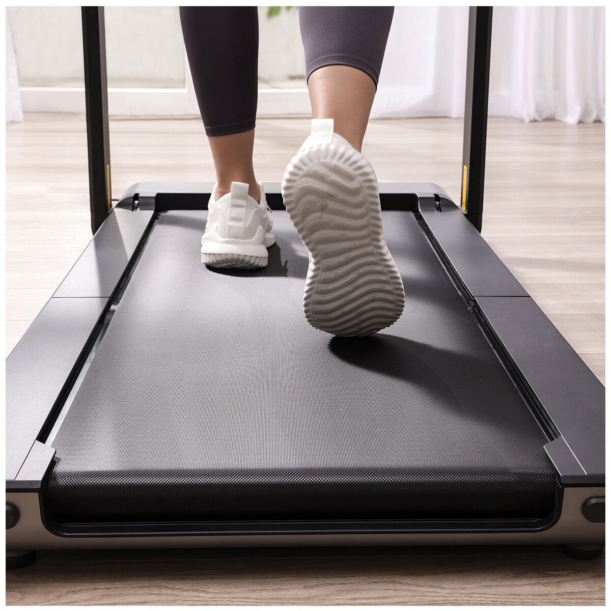 WalkingPad X21 double-fold walking and running treadmill - 120x46cm running area, black - KWTM-X21