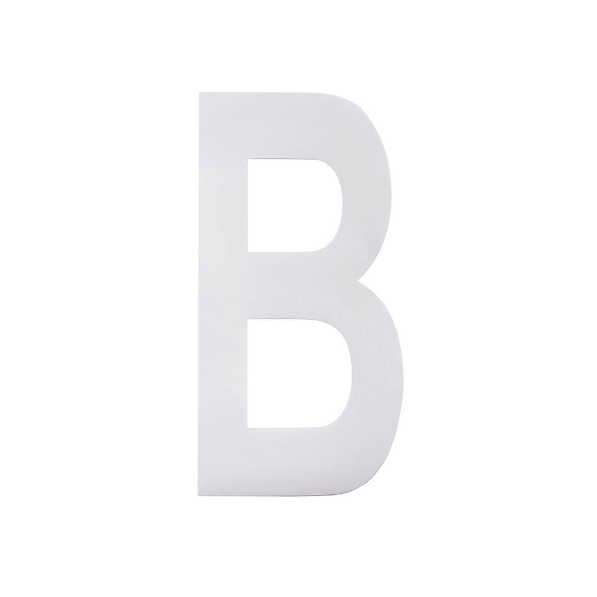 Sandleford Wheelie Bin Self Adhesive Letter B - 175mm - Pack of 2 - White - SuperSaverAU - view 1