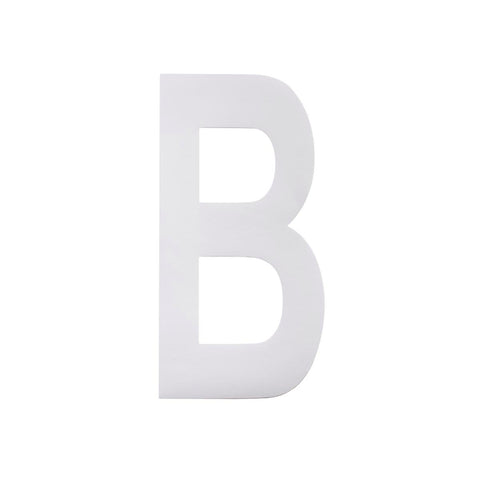 Sandleford Wheelie Bin Self Adhesive Letter B - 175mm - Pack of 2 - White - SuperSaverAU - view 1