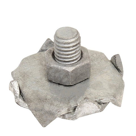 O Briens Electric Fencing Wire Joint Clamp 10 Pack - Galvanised - 40mm x 100mm x 150mm - SuperSaverAU - view 1