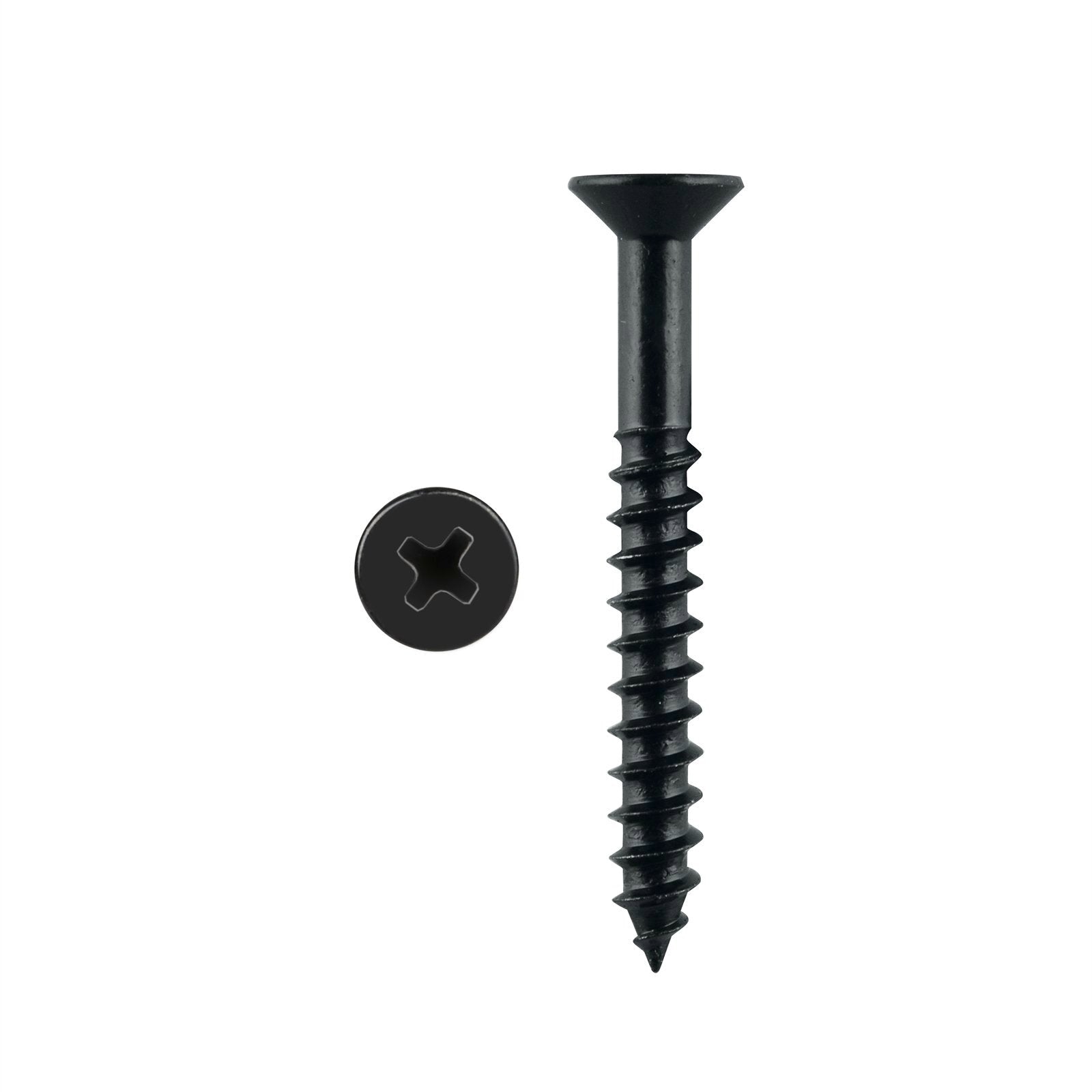 Pinnacle 5.0 x 40mm Black Countersunk Head Timber Screws - 20 Pack