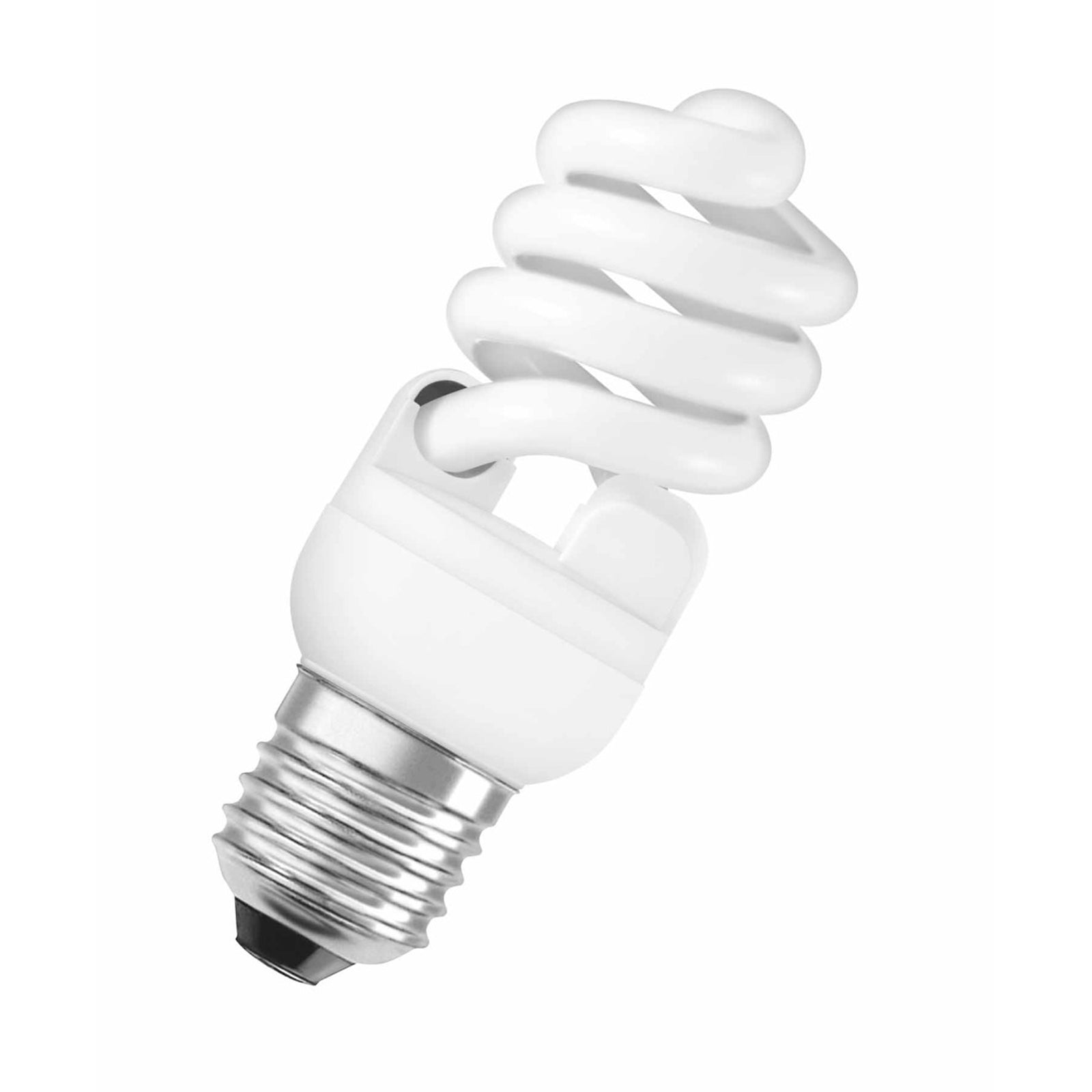 Osram 15W E27 Daylight Mini Twist Spiral CFL Globe, 5 Pack