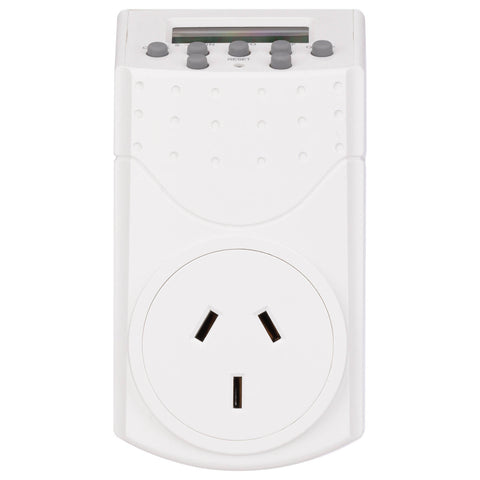 Click 24-Hour 7-Day Digital Timer CLKTS03, 10A Indoor Programmable