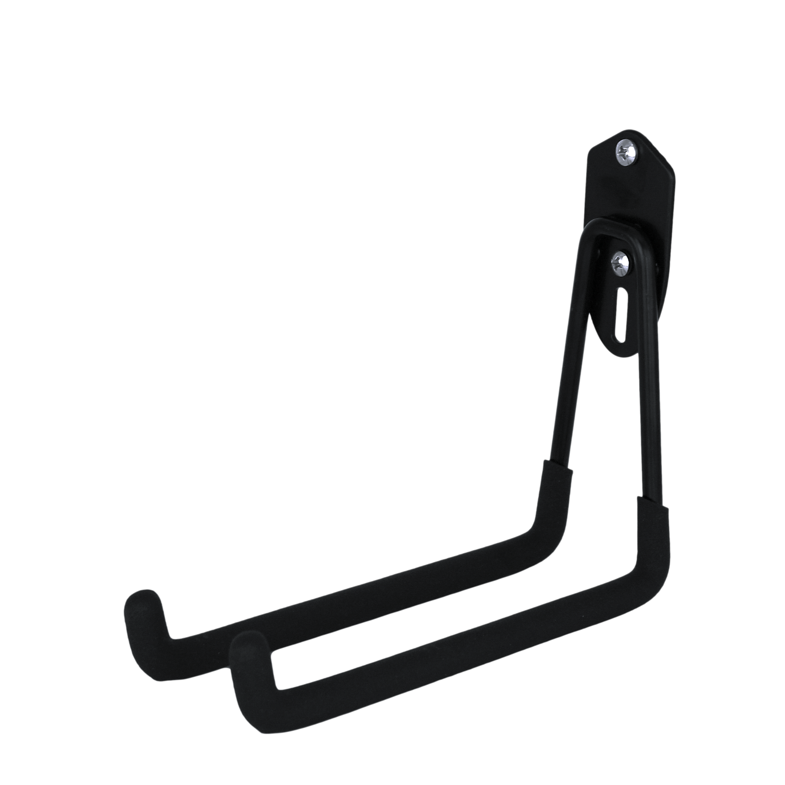 StorEase Large Wall Storage System U Hook, Black Powder Coated Steel, 15kg, Indoor