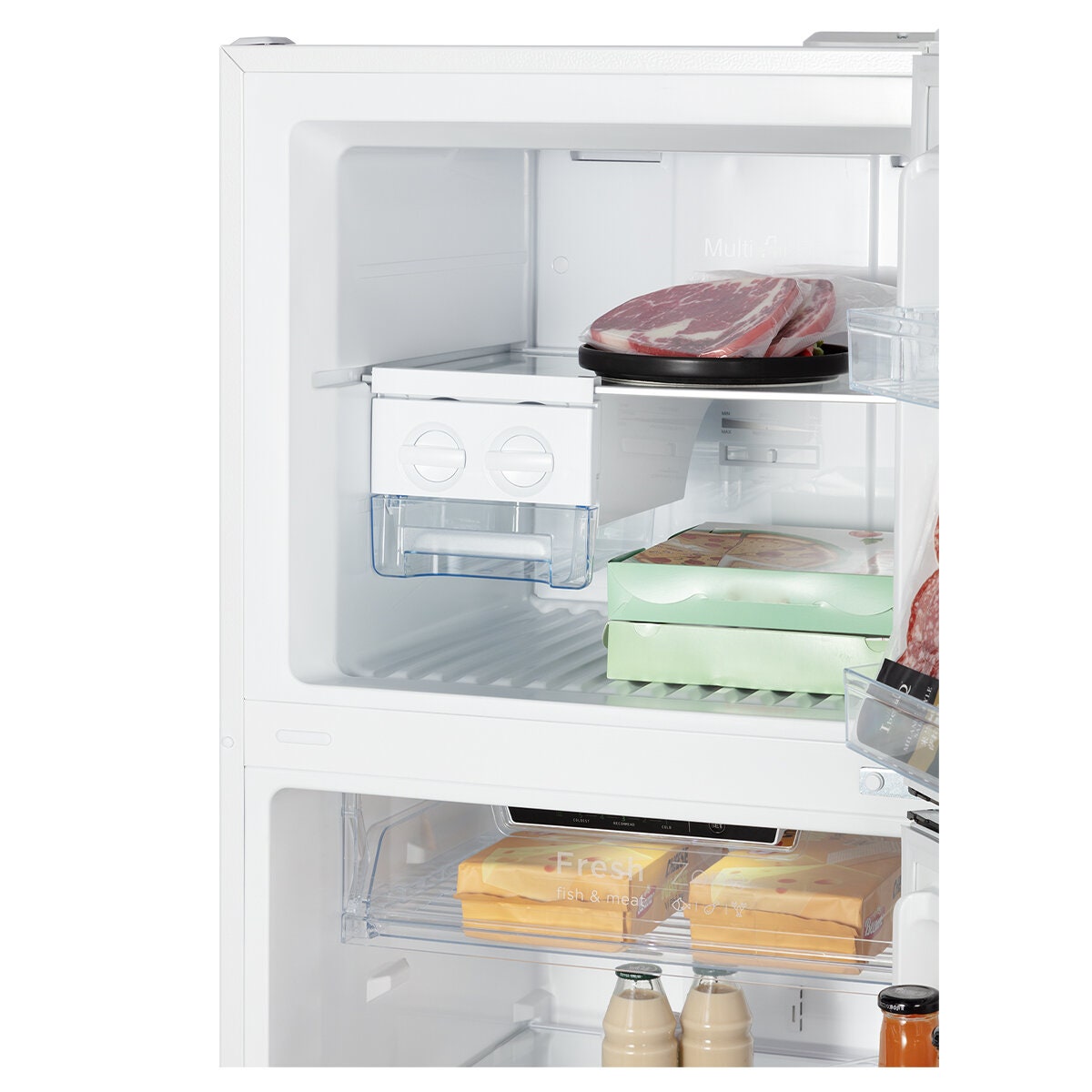 CHiQ 348L Top Mount Fridge - White with Total Frost Free and Fast Cool Function - CTM348NW5E