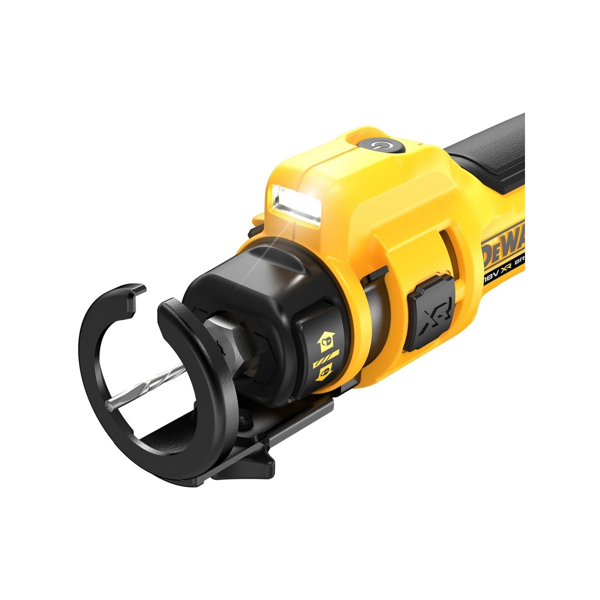 DeWALT 18V Cordless Brushless Drywall Cut Out Tool Skin Only DCE555N-XJ