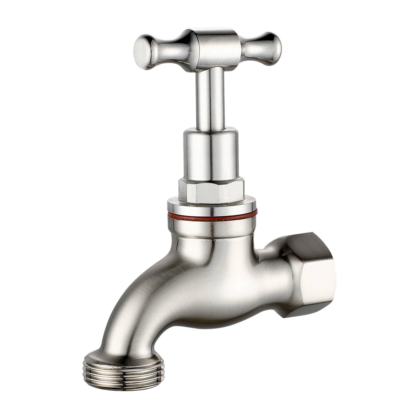 EnduraSeal Stainless Steel Female Garden Tap, 15mm, 316 Grade, Indoor & Outdoor