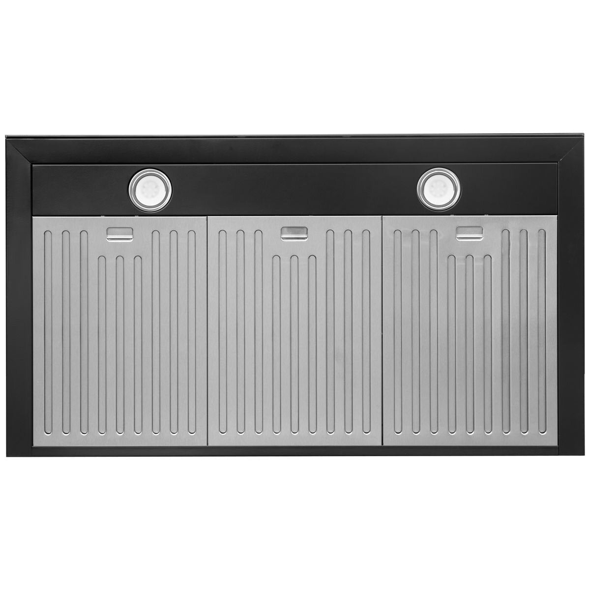 Artusi 900mm T Shape Canopy Rangehood - Matte Black, 850m³/h, Touch and Hand Wave Control - ATH901MB