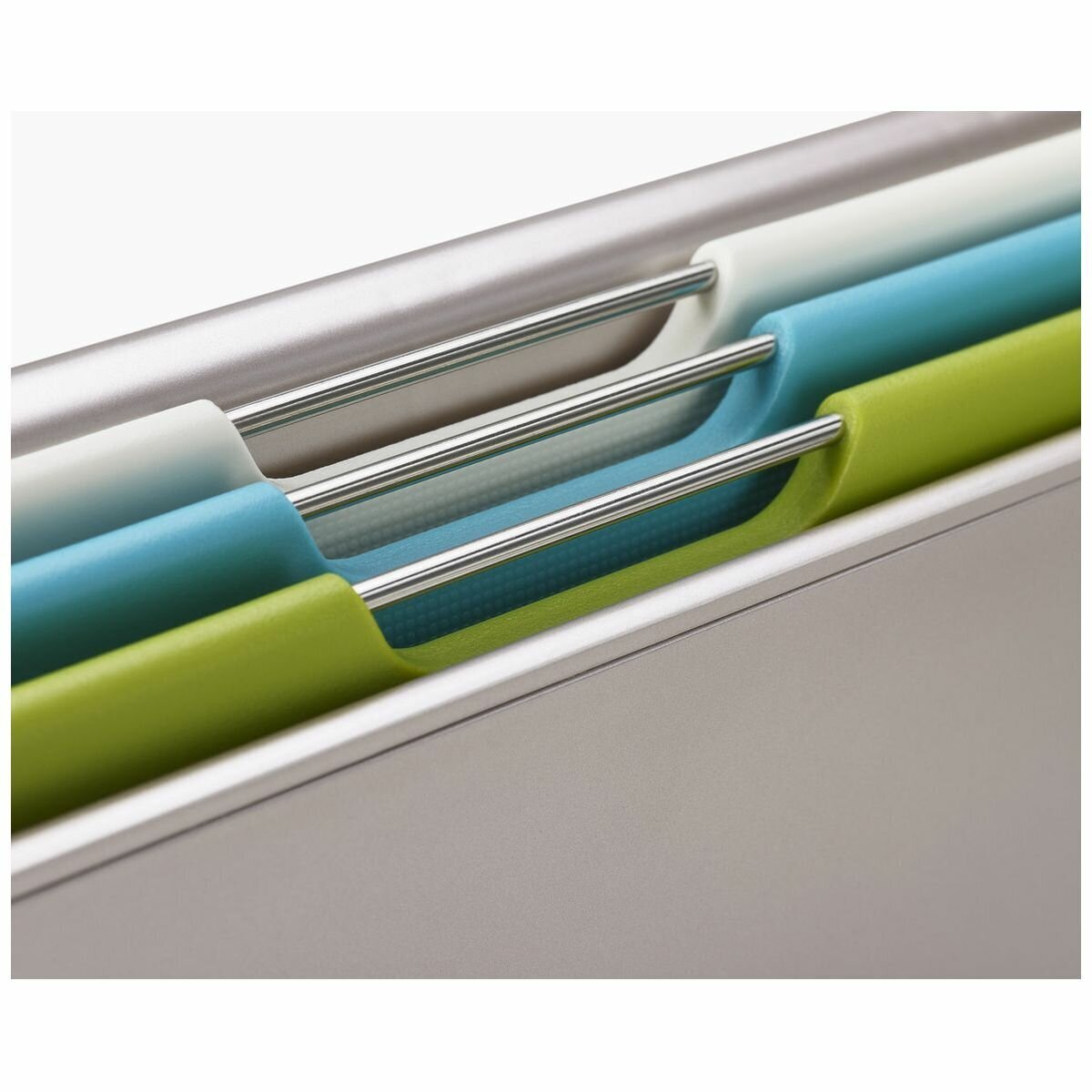 Joseph Joseph Folio Slim three piece chopping board set - Multicolour - With storage case - 60199