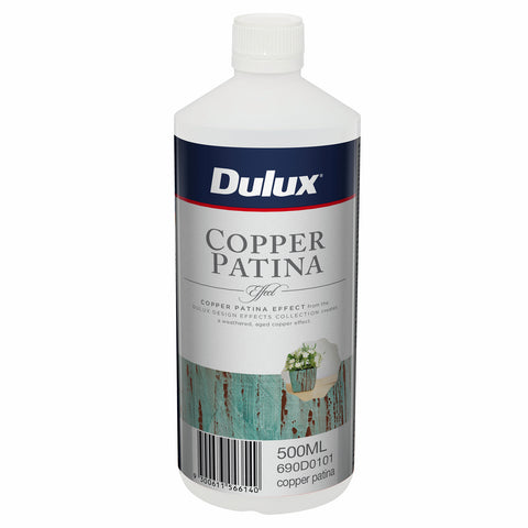 Dulux Design Copper Patina Effect Solution 500ml, Water-Based Interior Exterior