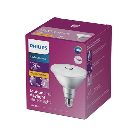 Philips PAR38 LED 1200lm Sensor 13W Outdoor Lamp 929003134407