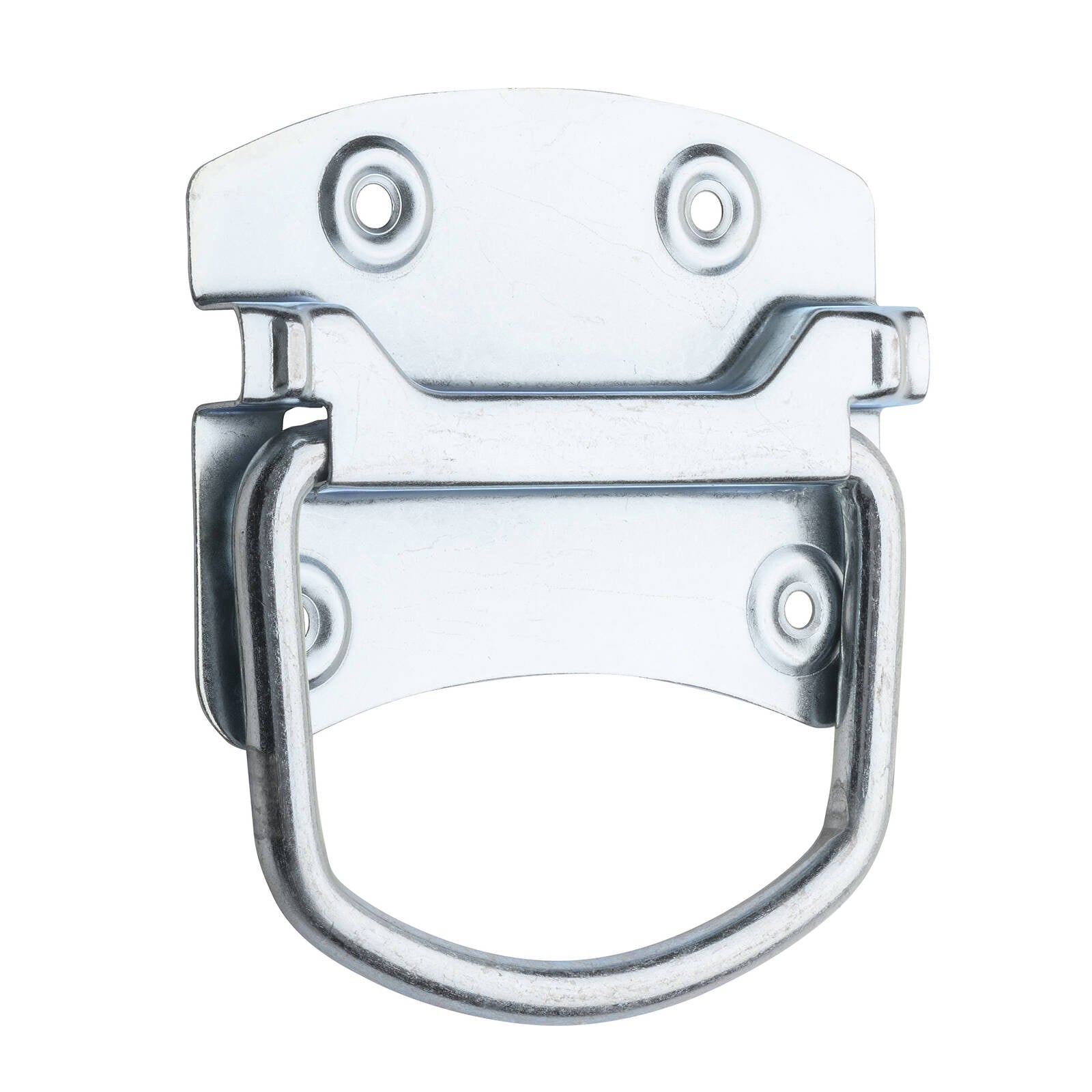 Zenith 103mm Zinc Plated Steel Chest Handle, 2 Pack for Tool Boxes & Chests