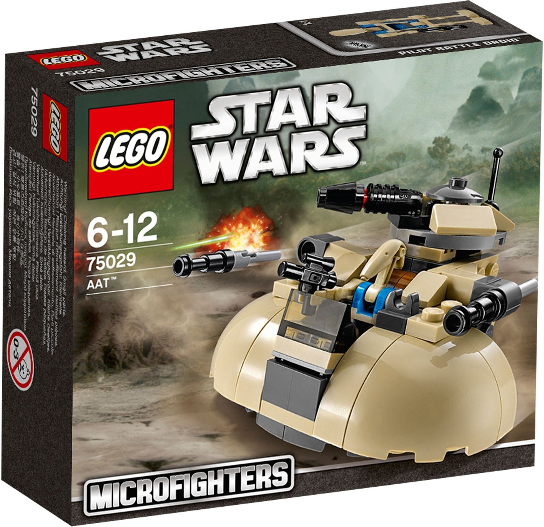 LEGO 75029 AAT Microfighter: Droid Army Battle Vehicle - SuperSaverAU - view 1