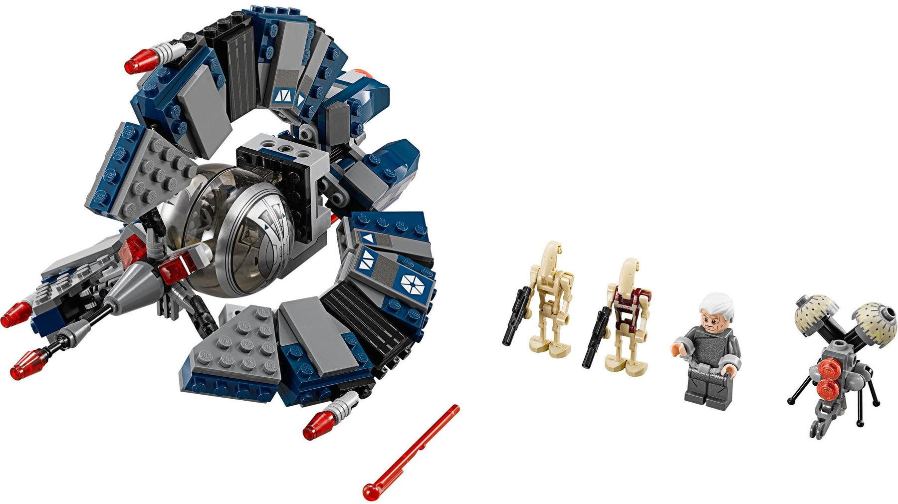 LEGO 75044 Droid Tri-Fighter - Star Wars Set - SuperSaverAU - view 2